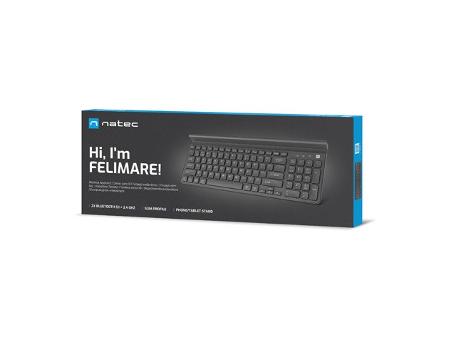 NATEC WIRELESS KEYBOARD FELIMARE US SLIM NATEC WIRELESS KEYBOARD FELIMARE US SLIM