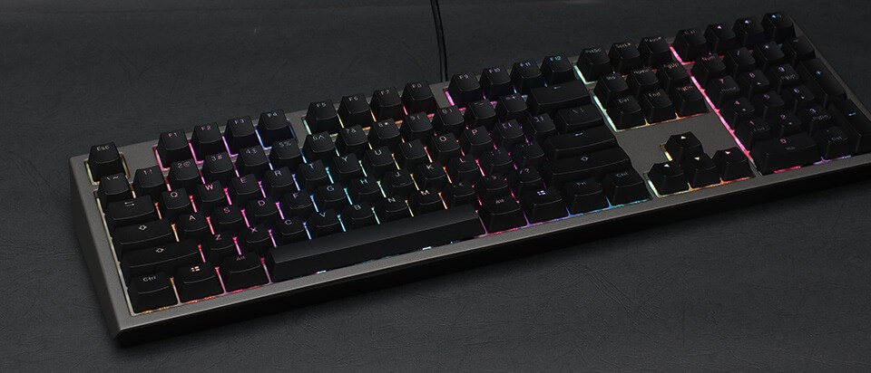 Ducky Shine 7 keyboard Gaming USB German Black, Grey Ducky Shine 7 keyboard Gaming USB German Black, Grey