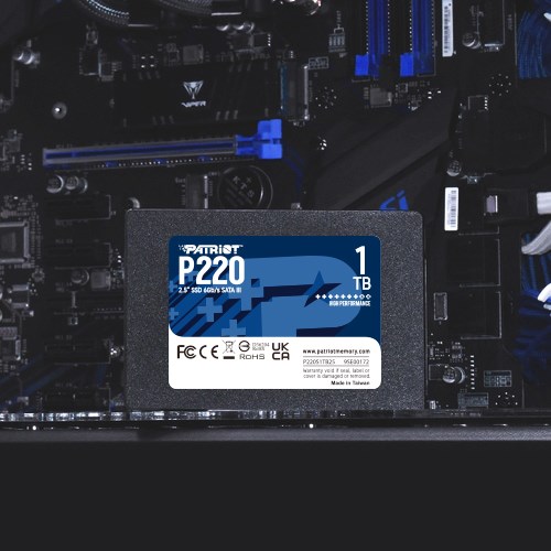 Patriot Memory P220 1TB 2.5" 1000 GB Serial ATA III Patriot Memory P220 1TB 2.5" 1000 GB Serial ATA III