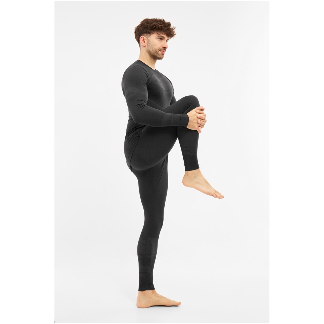 VIKING Gasher Man Set Merino men's underwear, size M, black VIKING Gasher Man Set Merino men's underwear, size M, black