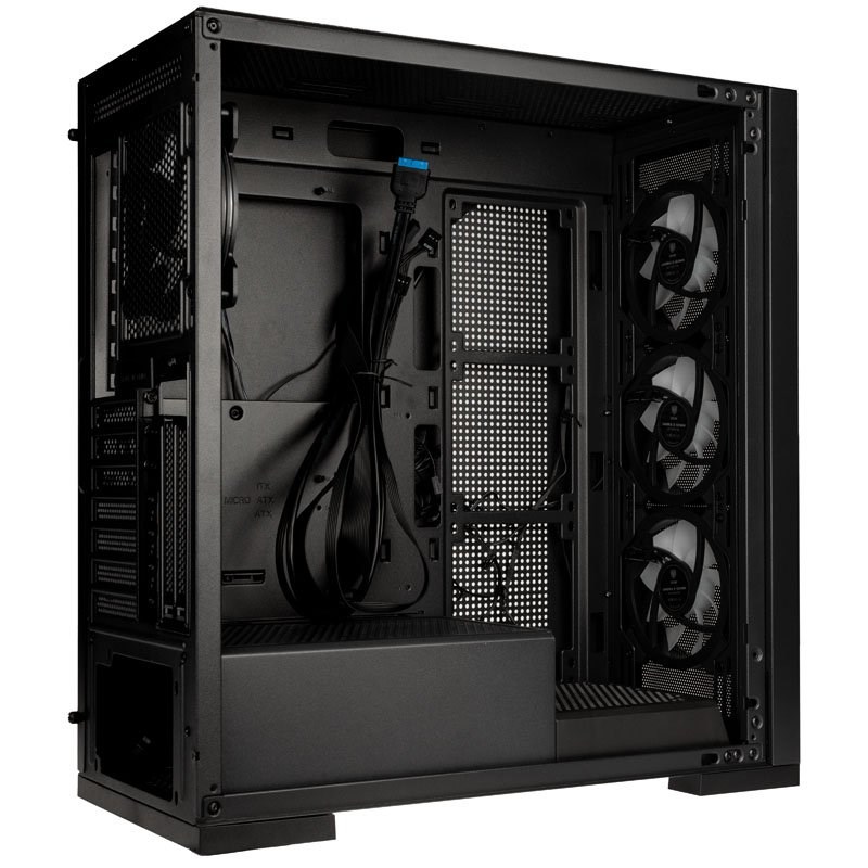 Kolink UNITY MESHBAY ARGB computer case Midi Tower Black Kolink UNITY MESHBAY ARGB computer case Midi Tower Black
