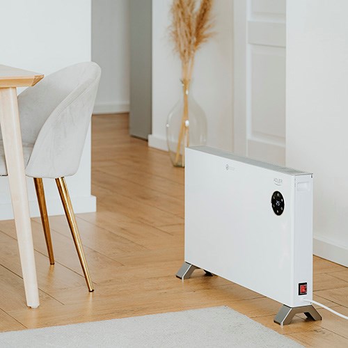 Convection heater Adler AD 7752 LCD with remote control White Convection heater Adler AD 7752 LCD with remote control White