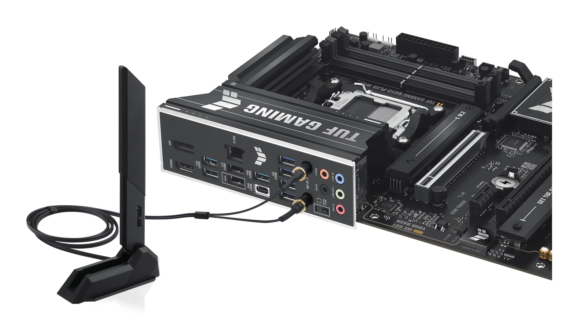 ASUS TUF GAMING B850-PLUS WIFI AMD B850 Socket AM5 ATX ASUS TUF GAMING B850-PLUS WIFI AMD B850 Socket AM5 ATX
