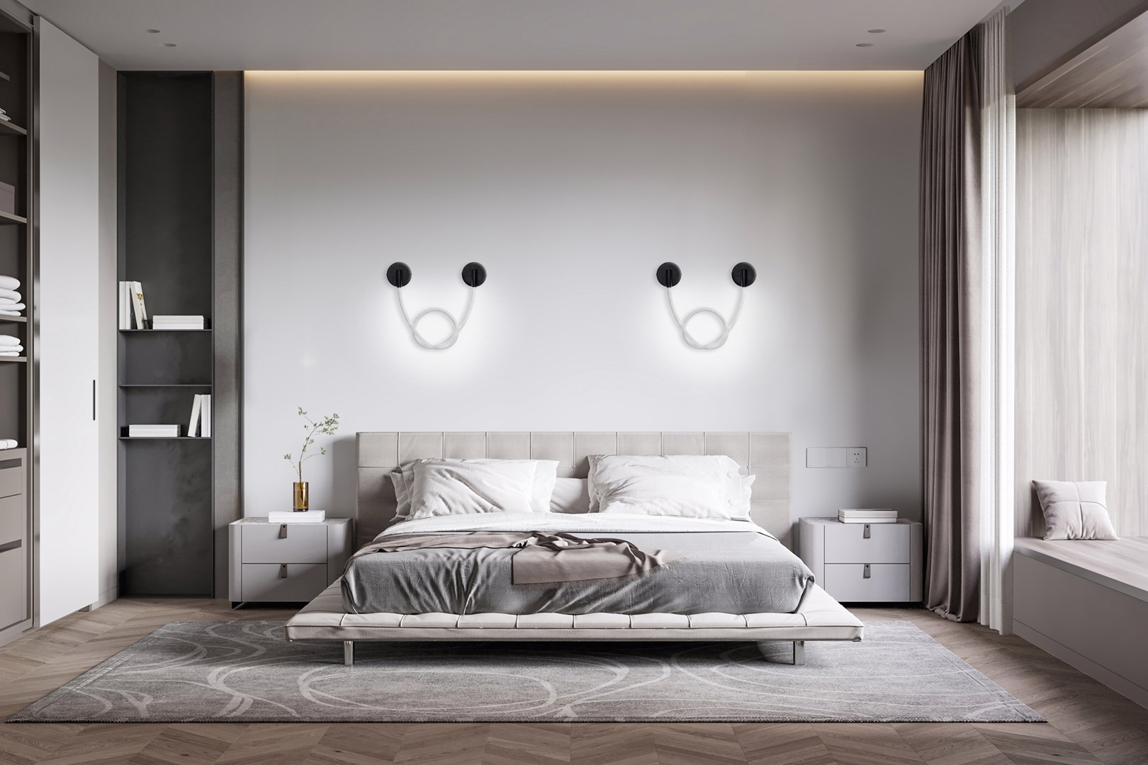 Activejet LED wall lamp AJE-CAMELIA NW Activejet LED wall lamp AJE-CAMELIA NW