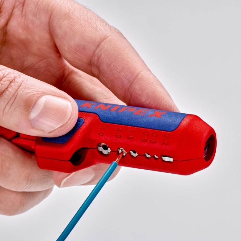 Knipex ErgoStrip cable stripper Blue, Red Knipex ErgoStrip cable stripper Blue, Red