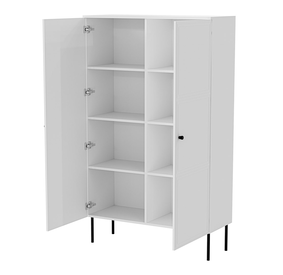 PALAZZO BIS display cabinet 100x39x166 white matt PALAZZO BIS display cabinet 100x39x166 white matt