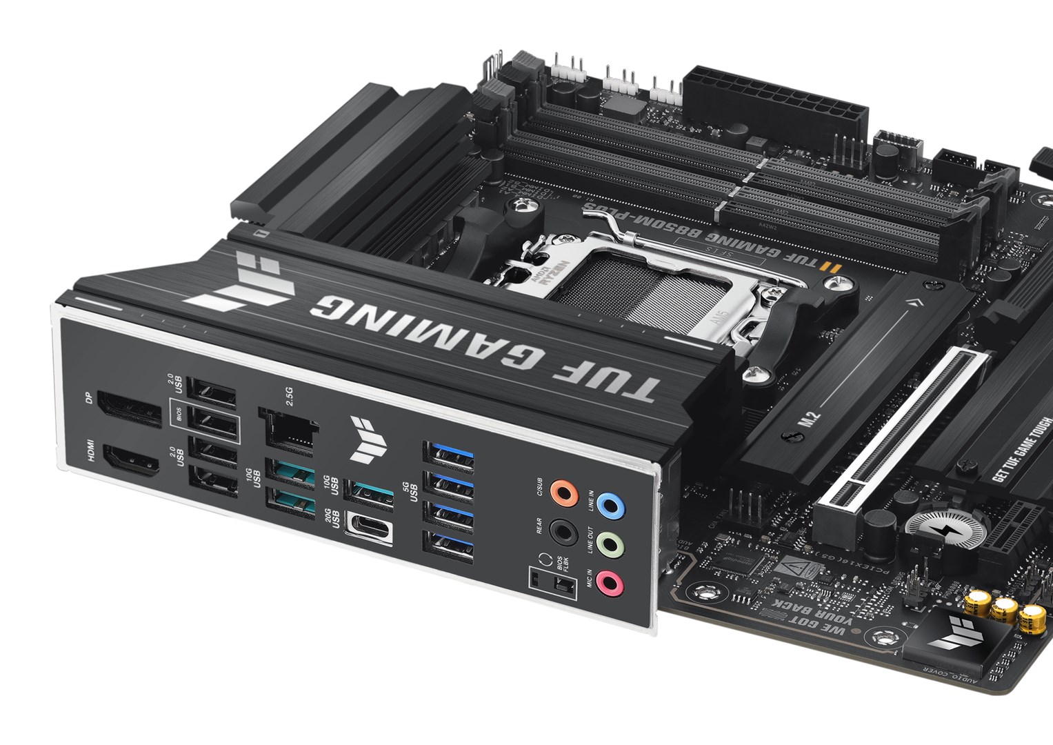 ASUS TUF GAMING B850M-PLUS AMD B850 Socket AM5 micro ATX ASUS TUF GAMING B850M-PLUS AMD B850 Socket AM5 micro ATX