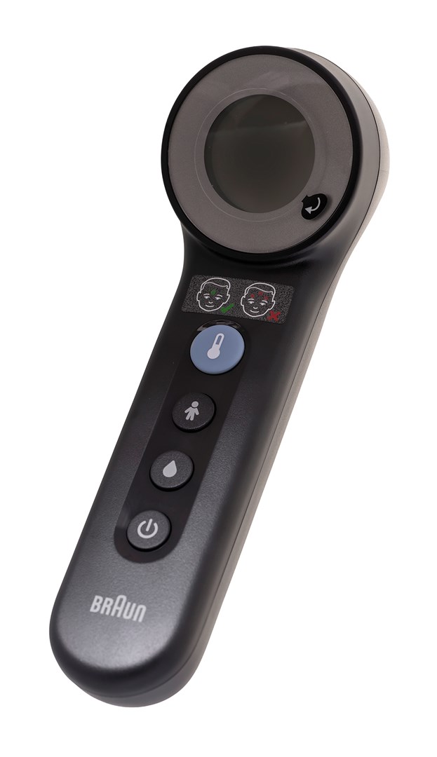 Braun BNT400B non-contact forehead thermometer Braun BNT400B non-contact forehead thermometer