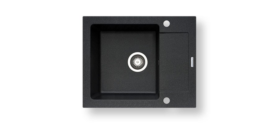 PYRAMIS MIDO (62x50) 1B 1D Top-mounted sink Rectangular Granite PYRAMIS MIDO (62x50) 1B 1D Top-mounted sink Rectangular Granite