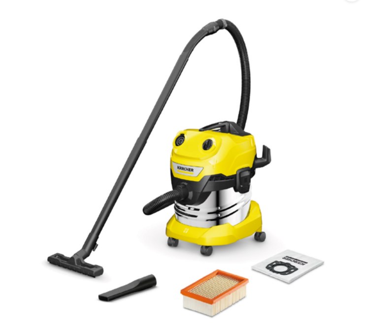 Kärcher WD 4 S V-20/5/22 20 L Drum vacuum Dry&wet 1000 W Bagless Kärcher WD 4 S V-20/5/22 20 L Drum vacuum Dry&wet 1000 W Bagless