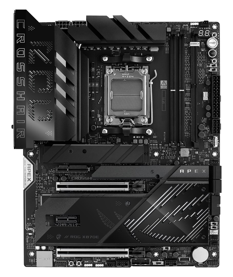ASUS ROG CROSSHAIR X870E APEX AMD X870E Socket AM5 ATX ASUS ROG CROSSHAIR X870E APEX AMD X870E Socket AM5 ATX