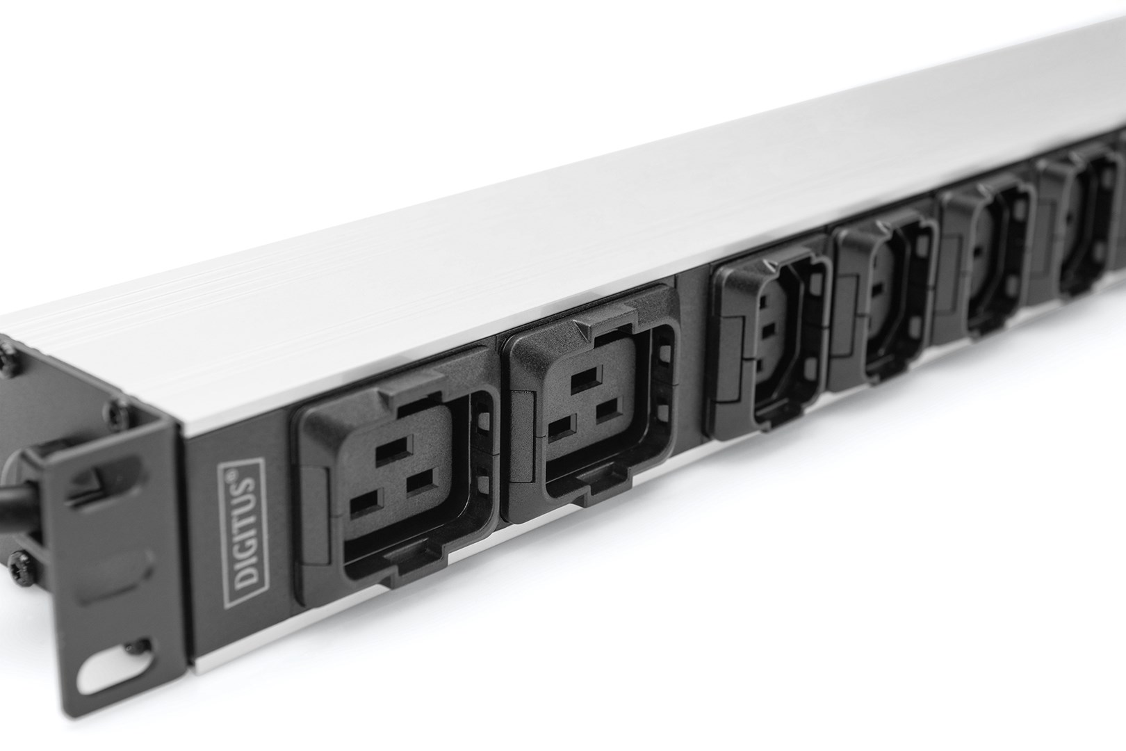 Digitus Socket Strip with Aluminum Profile, 10-way, 2 m cable IEC C20 plug Digitus Socket Strip with Aluminum Profile, 10-way, 2 m cable IEC C20 plug