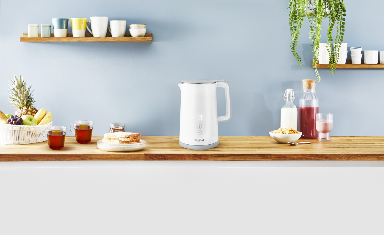 Tefal Sense KO6931 electric kettle 1.5 L 1800 W White Tefal Sense KO6931 electric kettle 1.5 L 1800 W White