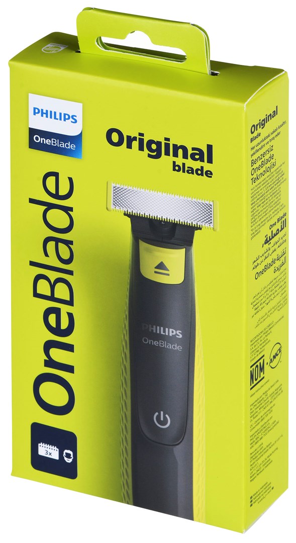 Philips Norelco OneBlade QP2724/10 men's shaver Foil shaver Trimmer Grey, Lime Philips Norelco OneBlade QP2724/10 men's shaver Foil shaver Trimmer Grey, Lime