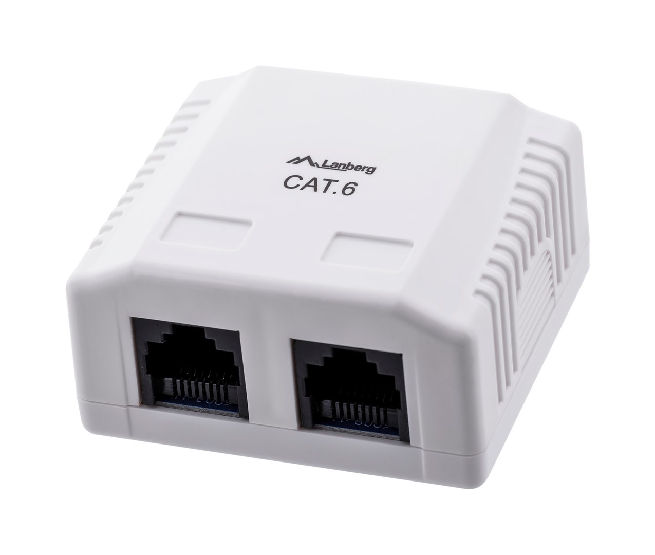 Lanberg OU6-0002-W outlet box RJ-45 White Lanberg OU6-0002-W outlet box RJ-45 White