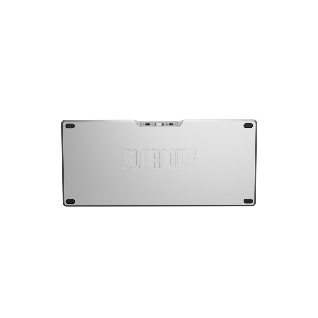 Glorious Gaming GMMK 3 PRO 75% Prebuilt Wireless Silver - US Glorious Gaming GMMK 3 PRO 75% Prebuilt Wireless Silver - US