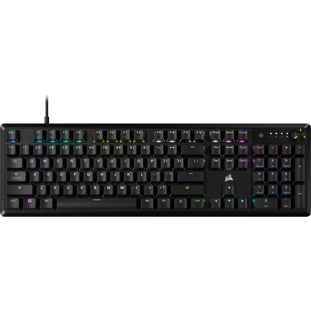 Corsair | Mechanical Gaming Keyboard | K70 CORE RGB | Gaming keyboard | Wired | N/A | Black | USB Type-A | RED Corsair | Mechanical Gaming Keyboard | K70 CORE RGB | Gaming keyboard | Wired | N/A | Black | USB Type-A | RED