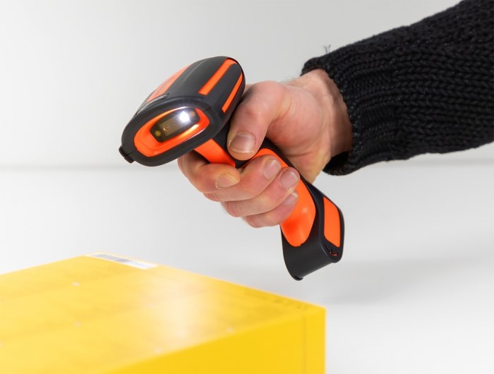 DeLOCK Industrial Barcode Scanner 1D and 2D for 2.4 GHz or Bluetooth with inductive charging station DeLOCK Industrial Barcode Scanner 1D and 2D for 2.4 GHz or Bluetooth with inductive charging station