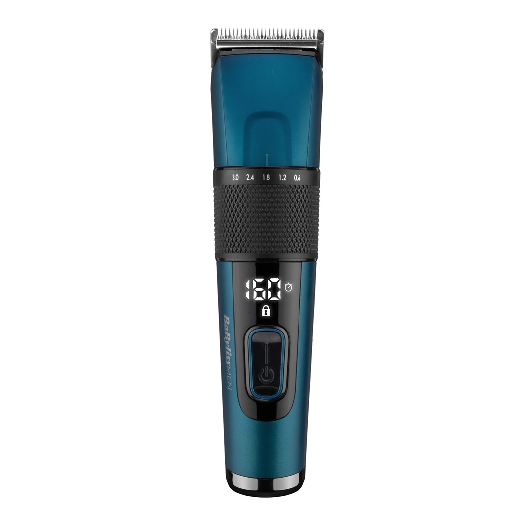 BaByliss Japanese Steel Digital Hair Clipper Black, Teal 45 Lithium-Ion (Li-Ion) BaByliss Japanese Steel Digital Hair Clipper Black, Teal 45 Lithium-Ion (Li-Ion)