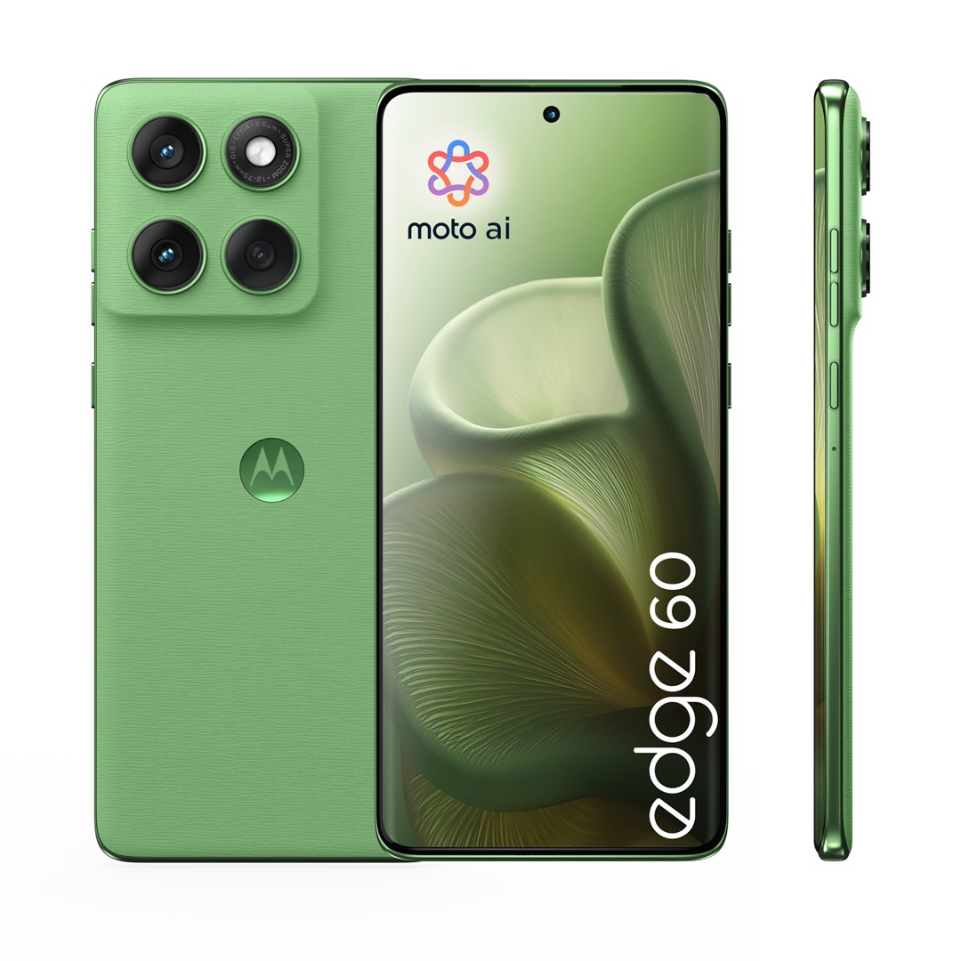Motorola edge 60 16.9 cm (6.67") Dual SIM Android 15 5G USB Type-C 12 GB 256 GB 5200 mAh Green Motorola edge 60 16.9 cm (6.67") Dual SIM Android 15 5G USB Type-C 12 GB 256 GB 5200 mAh Green