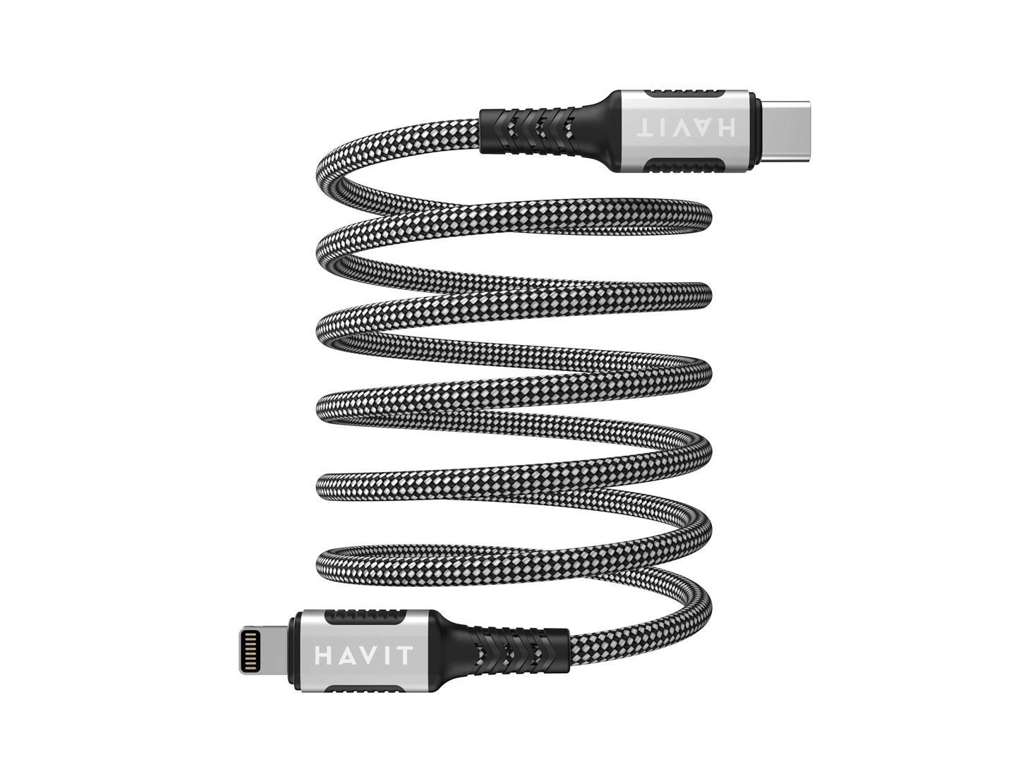Havit CB6298 - Magnetic USB type C-Lightning cable, 1 m (black) Havit CB6298 - Magnetic USB type C-Lightning cable, 1 m (black)