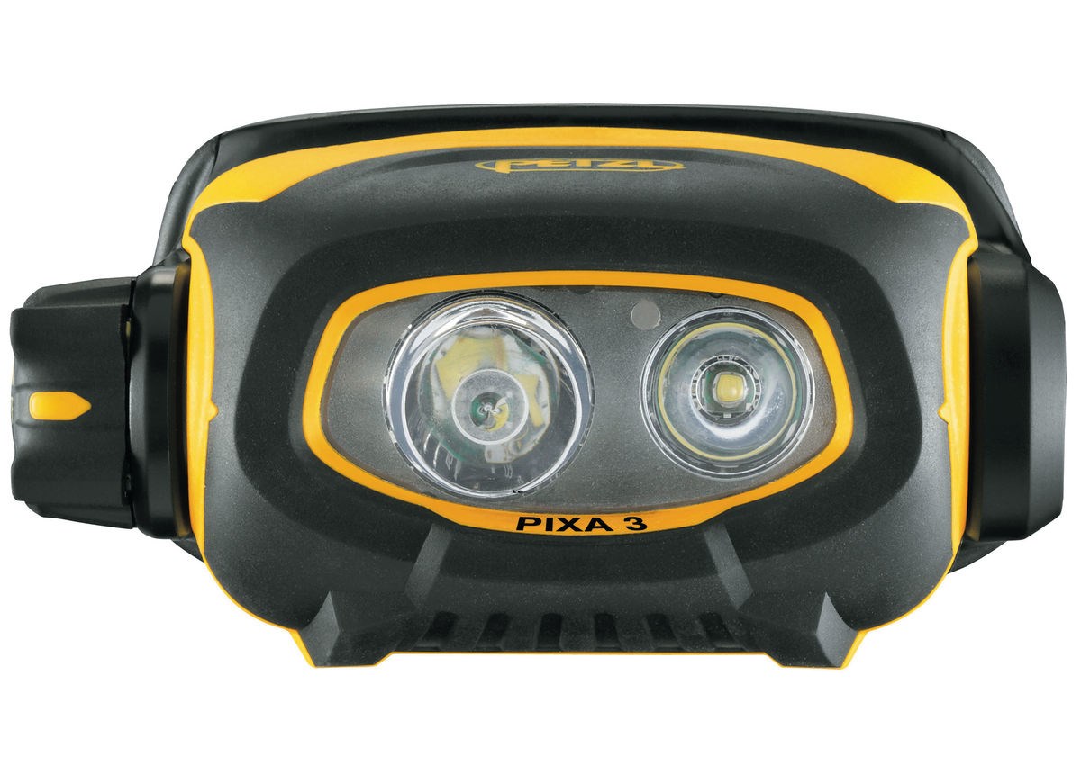 Petzl Pixa 3 Black, Yellow Headband flashlight Petzl Pixa 3 Black, Yellow Headband flashlight