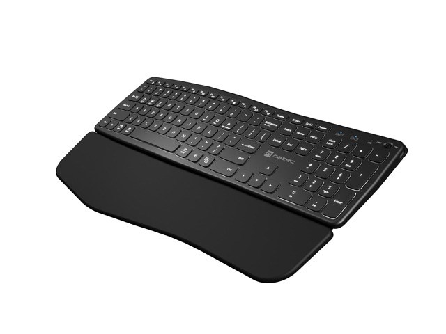 NATEC PORIFERA keyboard Home/Office Bluetooth QWERTY US International Black NATEC PORIFERA keyboard Home/Office Bluetooth QWERTY US International Black