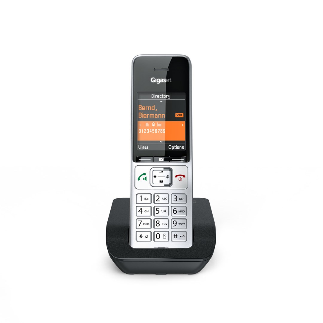 Gigaset COMFORT 500 DECT telephone Caller ID Black, Silver Gigaset COMFORT 500 DECT telephone Caller ID Black, Silver