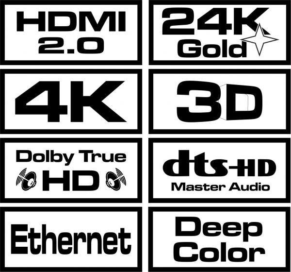 SAVIO HDMI (M) Cable, 20m, black, gold tips, v1.4 high speed, ethernet/3D CL-75 SAVIO HDMI (M) Cable, 20m, black, gold tips, v1.4 high speed, ethernet/3D CL-75