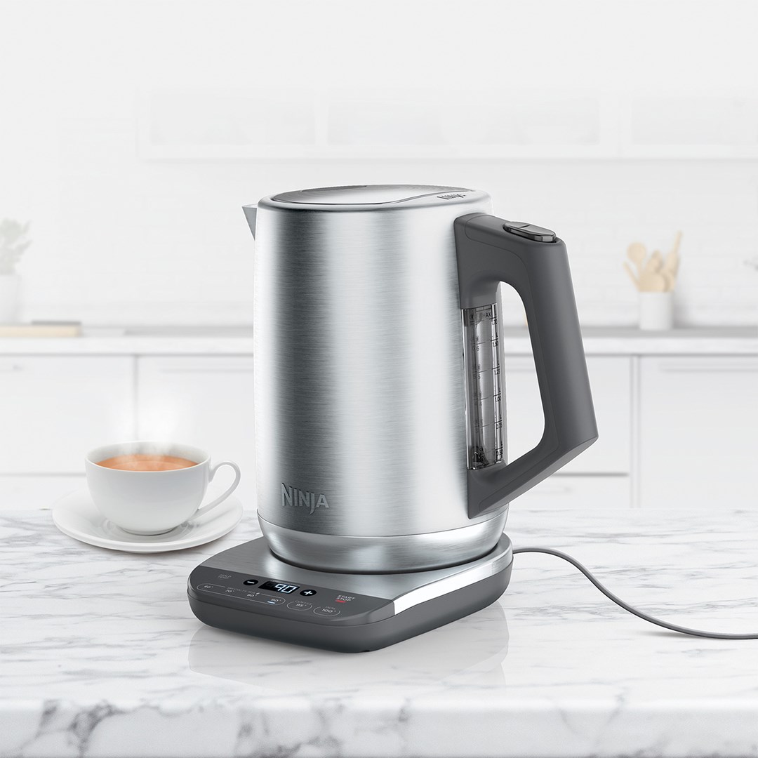 Ninja KT201EU electric kettle 1.7 L 3000 W Black, Stainless steel Ninja KT201EU electric kettle 1.7 L 3000 W Black, Stainless steel