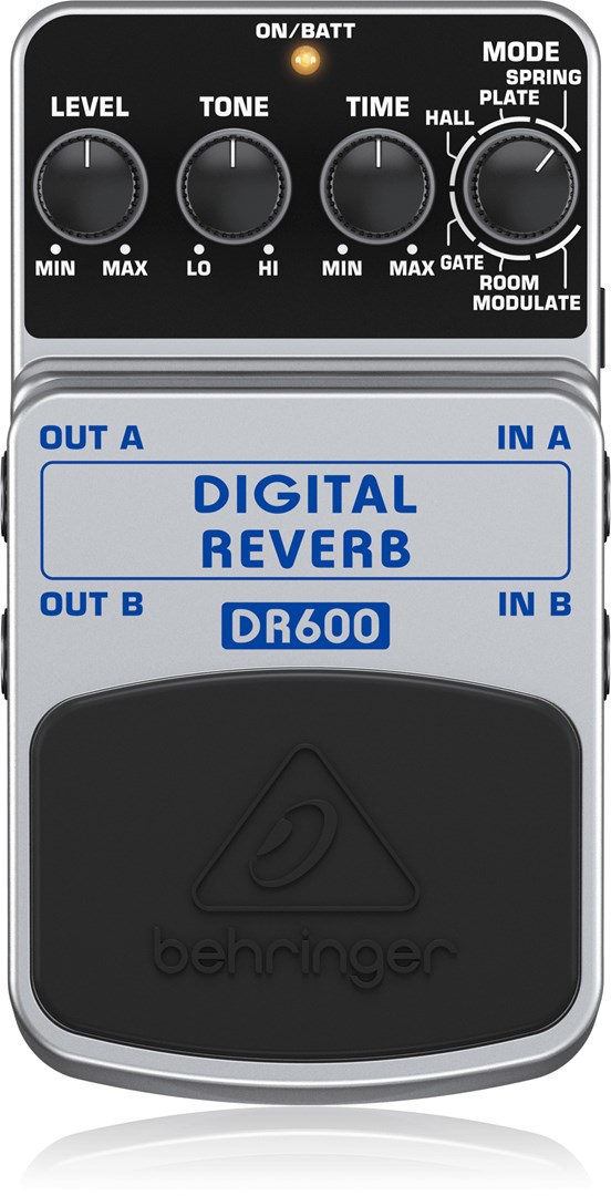 Behringer DR600 effects pedal Expression pedal Black, Silver Behringer DR600 effects pedal Expression pedal Black, Silver