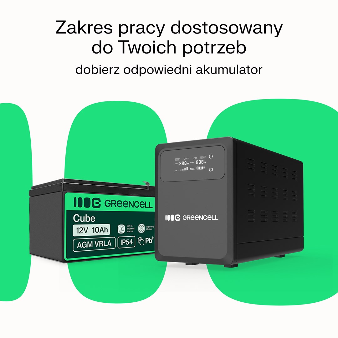 Green Cell UPSLPPC800 uninterruptible power supply (UPS) Green Cell UPSLPPC800 uninterruptible power supply (UPS)