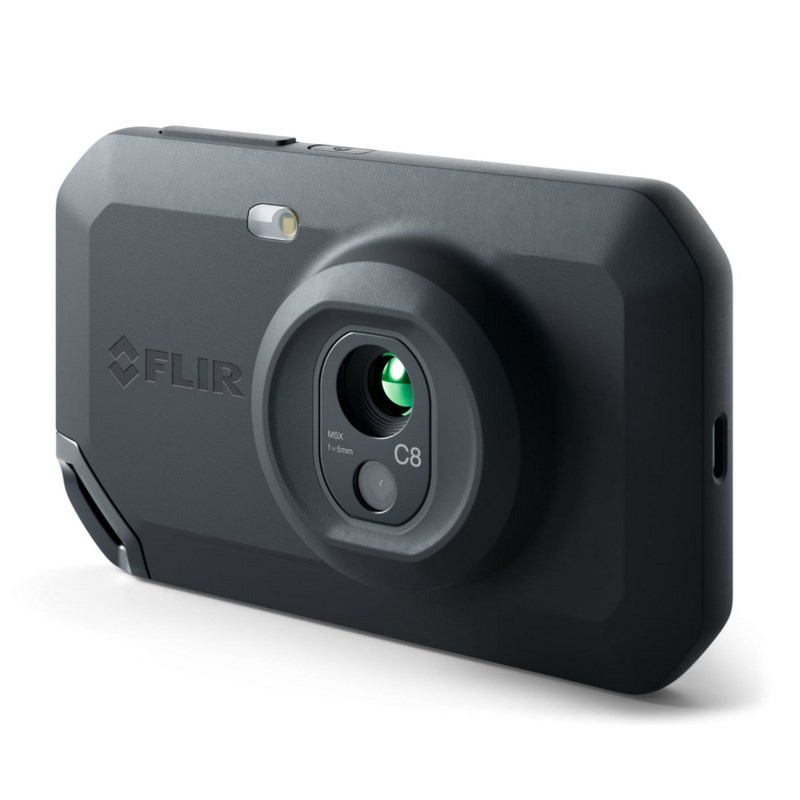 FLIR One C8 thermal imaging camera Black 320 x 240 pixels Built-in display LCD FLIR One C8 thermal imaging camera Black 320 x 240 pixels Built-in display LCD