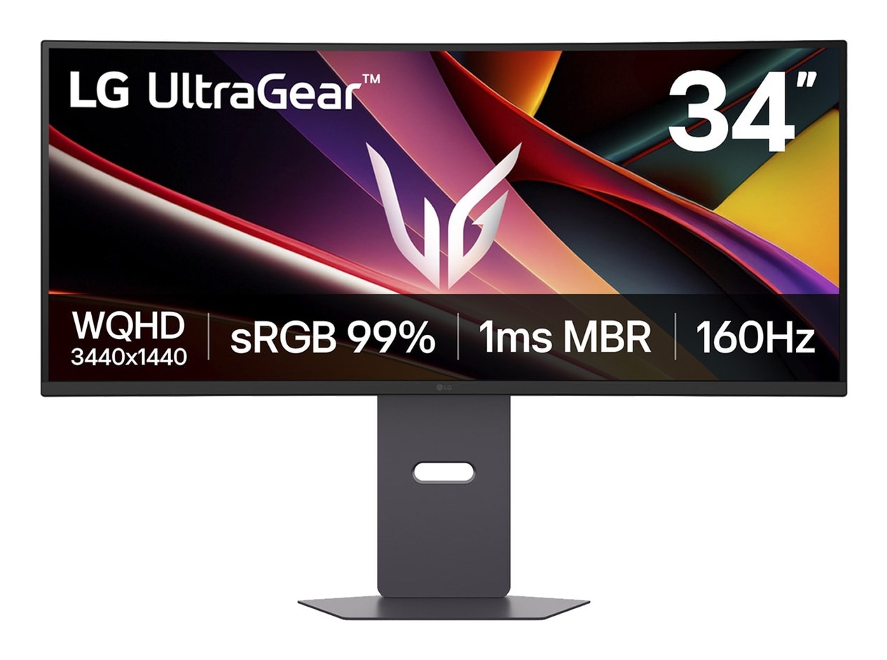 LG 34G600A-B computer monitor 86.4 cm (34") 3440 x 1440 pixels Wide Quad HD LCD Black LG 34G600A-B computer monitor 86.4 cm (34") 3440 x 1440 pixels Wide Quad HD LCD Black