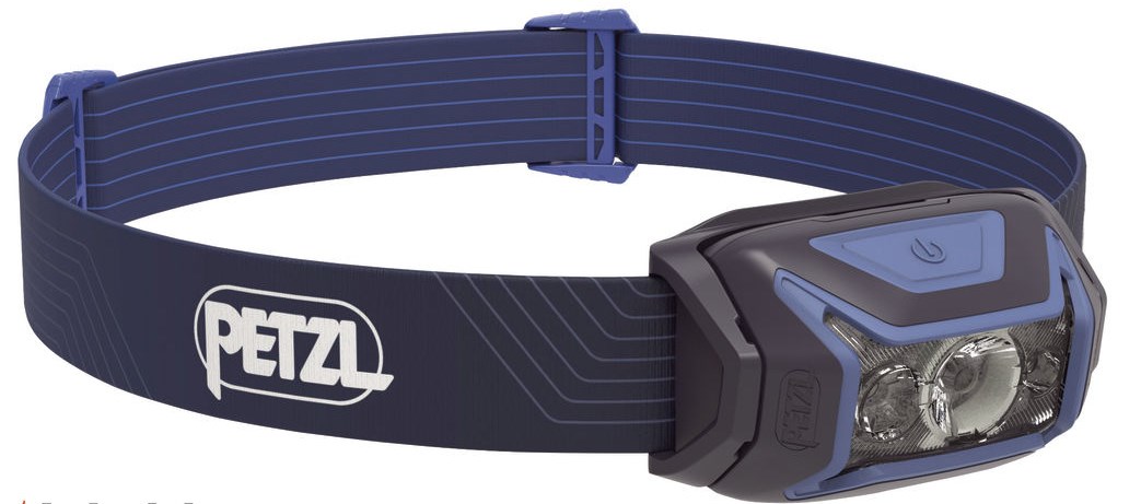 Petzl ACTIK Blue Headband flashlight LED Petzl ACTIK Blue Headband flashlight LED