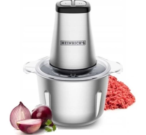 Shredder electric chopper for fruit, vegetables and ice steel 500 W. Shredder electric chopper for fruit, vegetables and ice steel 500 W.