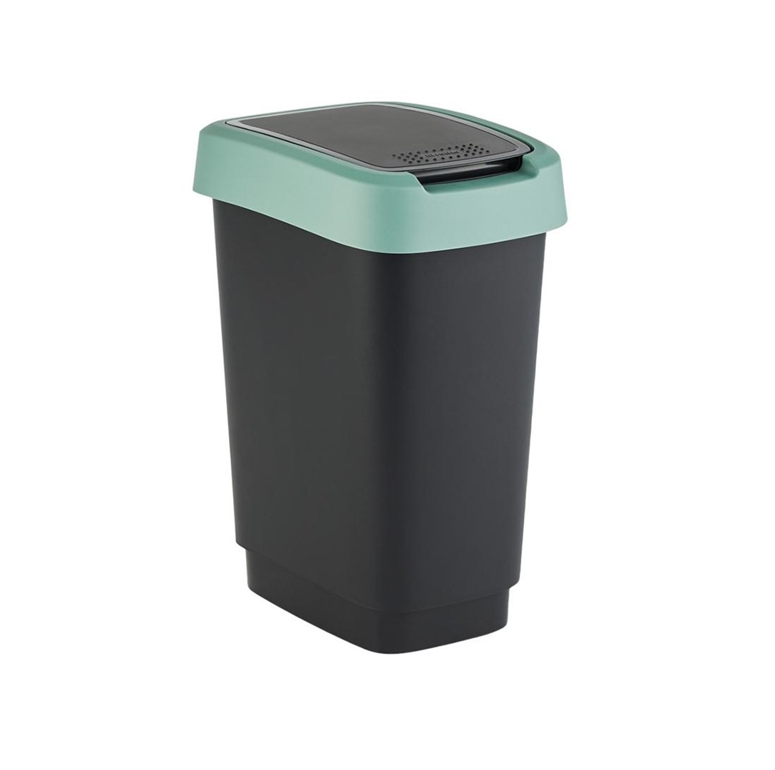 ROTHO Twist Green - trash bin – 10l ROTHO Twist Green - trash bin – 10l