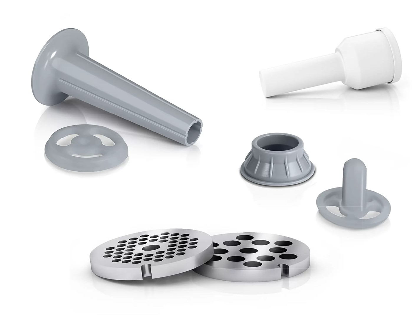 Bosch MFW2520W mincer 1500 W Stainless steel, White Bosch MFW2520W mincer 1500 W Stainless steel, White