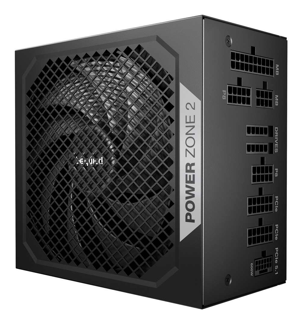 be quiet! POWER ZONE 2 1000W power supply unit 20+4 pin ATX ATX Black be quiet! POWER ZONE 2 1000W power supply unit 20+4 pin ATX ATX Black