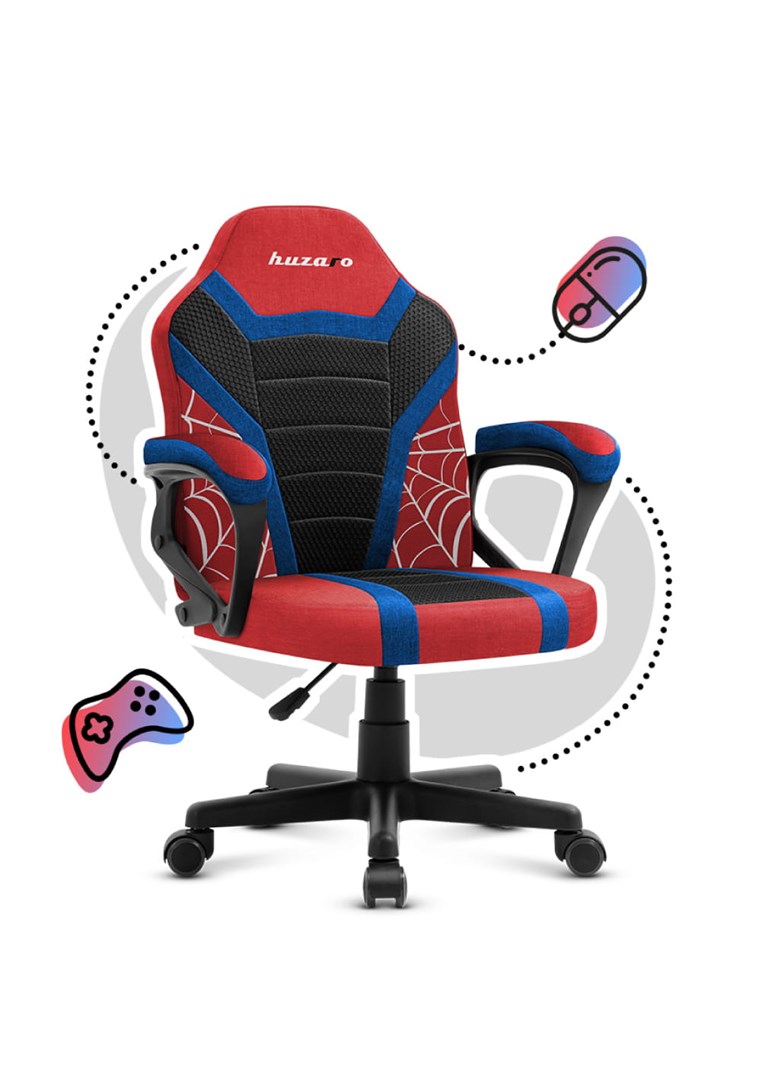 GAMING CHAIR FOR CHILD HUZARO RANGER 1.0 SPIDER GAMING CHAIR FOR CHILD HUZARO RANGER 1.0 SPIDER