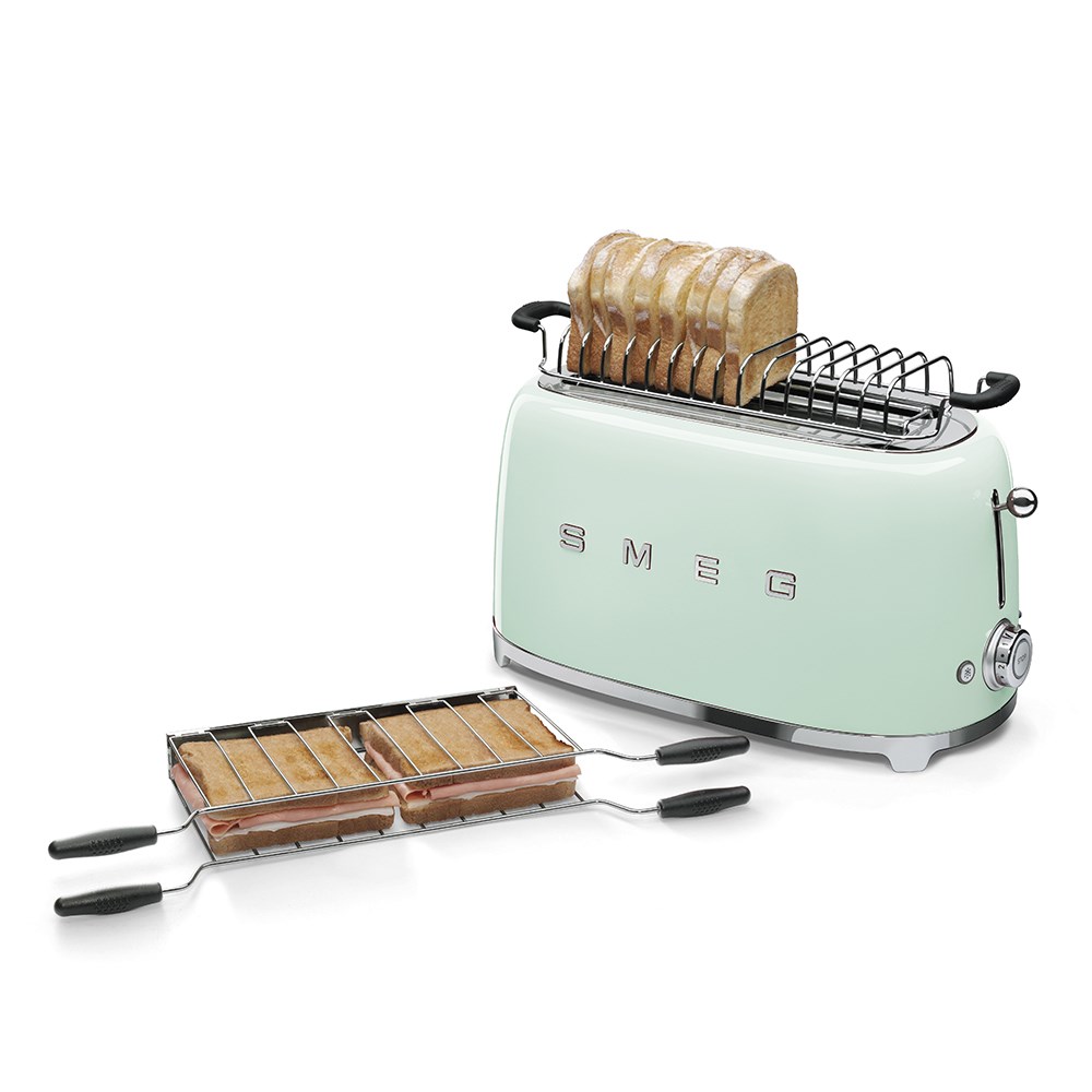 Smeg 50's Style Toaster TSF02PGEU Pastel Green Smeg 50's Style Toaster TSF02PGEU Pastel Green