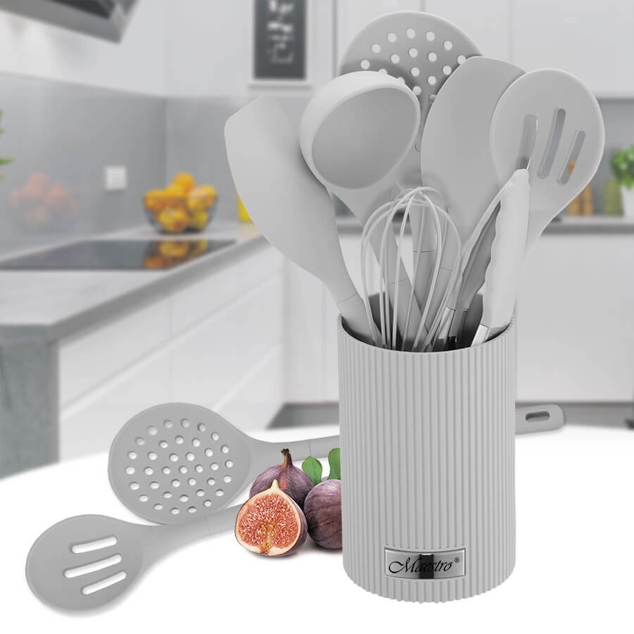 Kitchen utensils MAESTRO MR-1542-GREY 8 elements Grey Kitchen utensils MAESTRO MR-1542-GREY 8 elements Grey