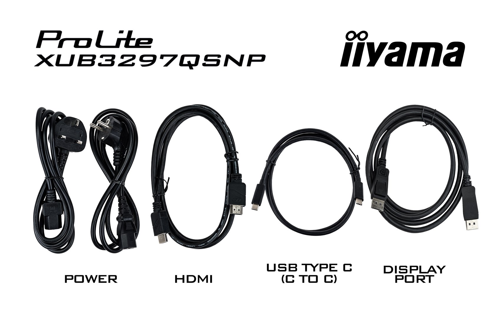 iiyama ProLite 32’’ QHD IPS technology panel with RJ45 (LAN), KVM Switch and USB-C Dock with 95W power delivery iiyama ProLite 32’’ QHD IPS technology panel with RJ45 (LAN), KVM Switch and USB-C Dock with 95W power delivery