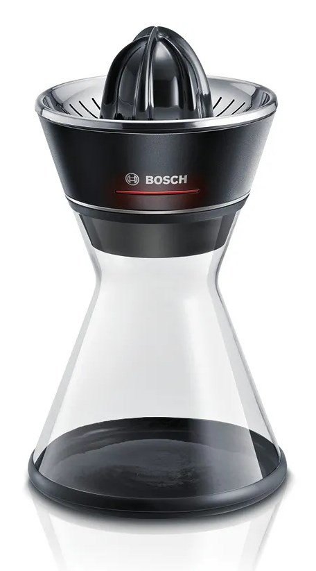 Bosch MCP72GPB citrus press Plastic, Stainless steel Black, Transparent Bosch MCP72GPB citrus press Plastic, Stainless steel Black, Transparent