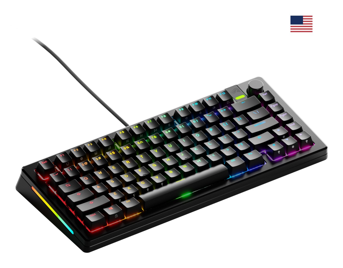Glorious Gaming GMMK 3 PRO 75% Prebuilt Wired Black - US Glorious Gaming GMMK 3 PRO 75% Prebuilt Wired Black - US