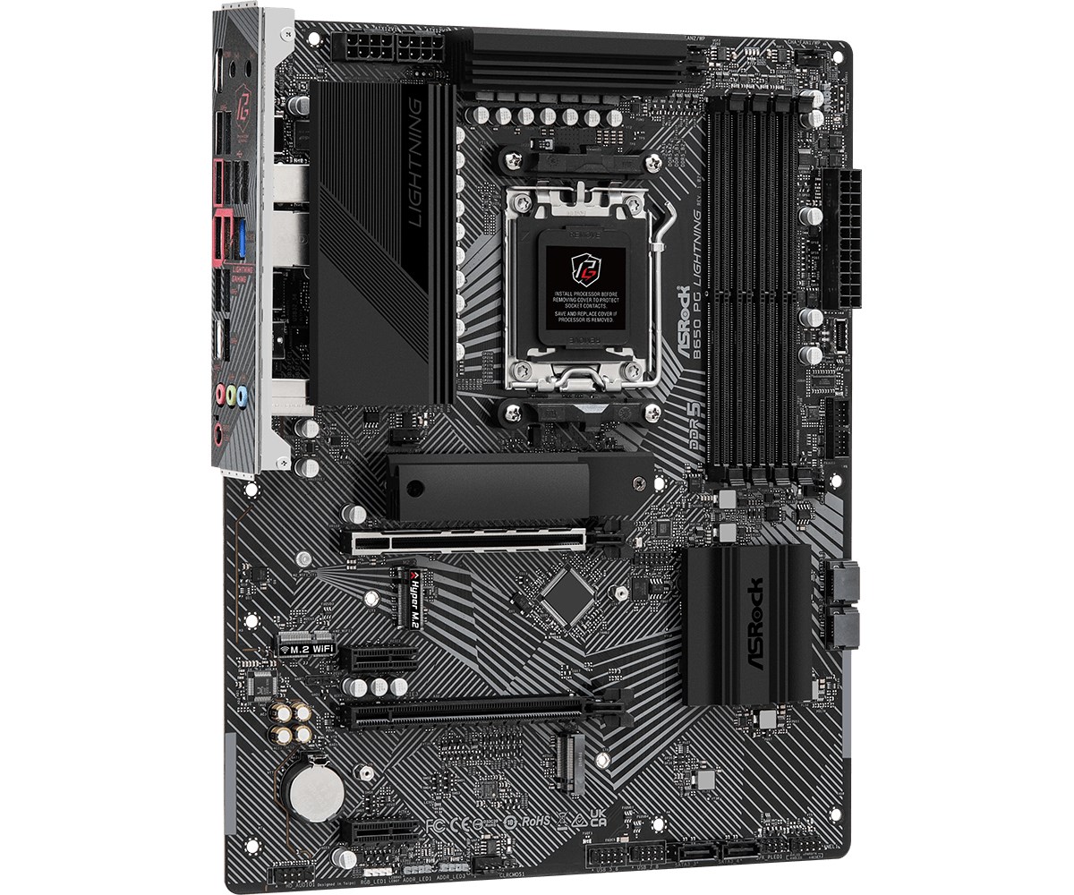 Asrock B650 PG Lightning AMD B650 Socket AM5 ATX Asrock B650 PG Lightning AMD B650 Socket AM5 ATX
