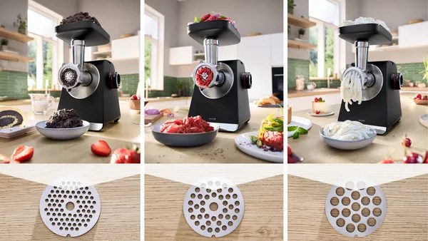 Bosch Serie 6 MFWS650B mincer 500 W Black, Silver Bosch Serie 6 MFWS650B mincer 500 W Black, Silver
