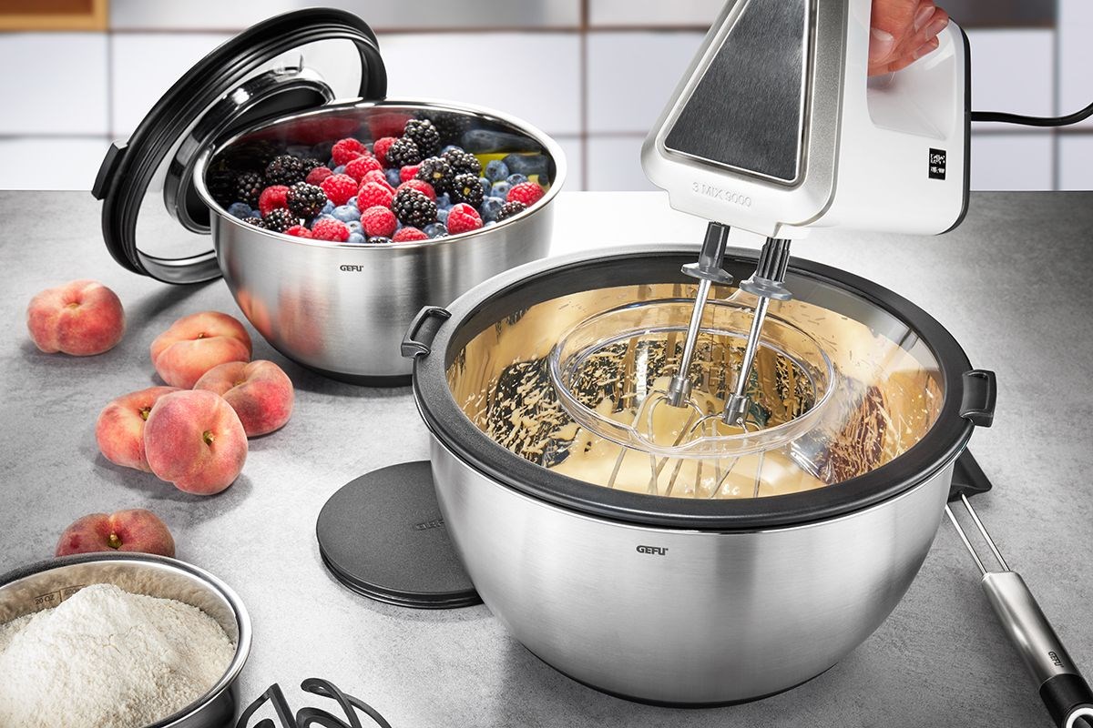 GEFU 35055 Round Bowl Black, Stainless steel 2 pc(s) GEFU 35055 Round Bowl Black, Stainless steel 2 pc(s)