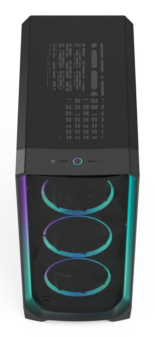 Fractal Design Meshify 3 Ambience Pro RGB Black TG Light Tint Fractal Design Meshify 3 Ambience Pro RGB Black TG Light Tint