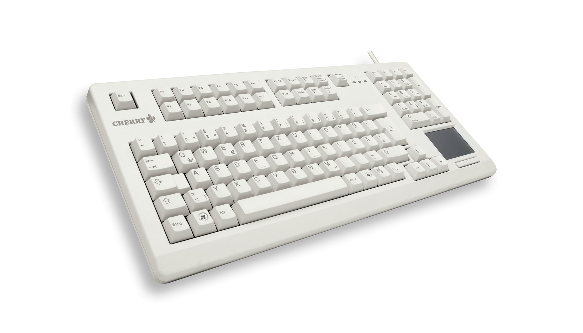 CHERRY TouchBoard G80-11900 keyboard Industrial USB QWERTY English Grey CHERRY TouchBoard G80-11900 keyboard Industrial USB QWERTY English Grey